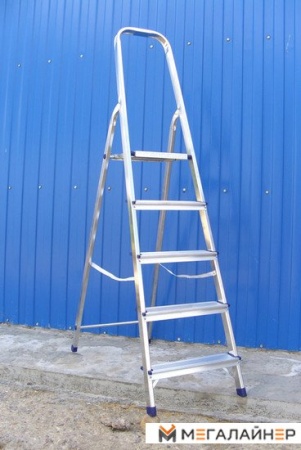 Лестница-стремянка Алюмет алюминиевая AM707 купить в Минске с доставкой