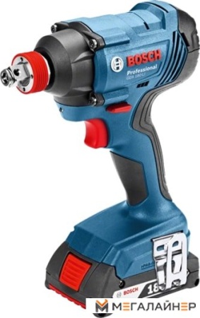 Гайковерт Bosch GDX 180-Li Professional 06019G5223 (с 2-мя АКБ, кейс) купить в Минске с доставкой