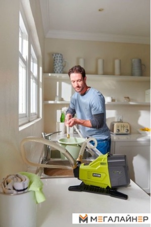 Самовсасывающий насос Ryobi One+ R18TP-0 (без АКБ) купить в Минске с доставкой