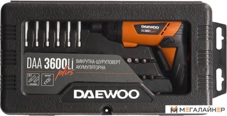 Электроотвертка Daewoo Power DAA 3600Li Plus (с АКБ) купить в Минске с доставкой