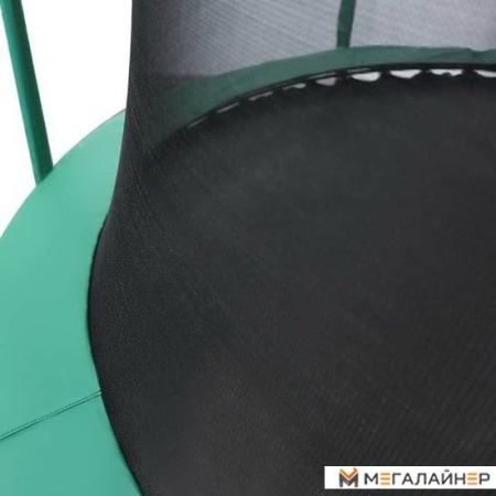 Батут Arland Премиум 8ft с внутренней сеткой и лестницей (темно-зеленый)