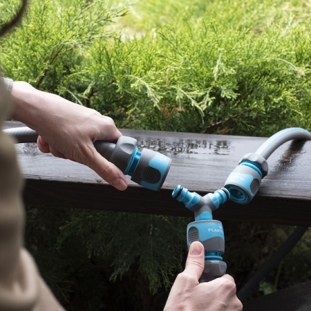 Коннектор с аквастопом Plantic Light 1/2" 393369-01 купить в Минске с доставкой