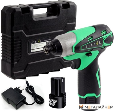 Гайковерт Zitrek ZKIS12 063-4402 (с 2-мя АКБ, кейс) купить в Минске с доставкой