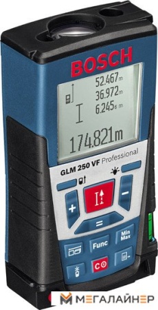 Купить Лазерный дальномер Bosch GLM 250 VF Professional (0601072100) в Минске с доставкой