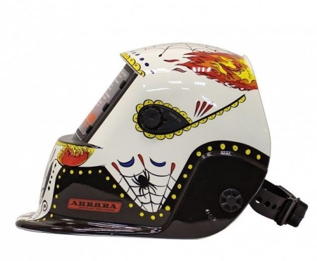 Сварочная маска Aurora A-777 (Skeleton Fire)