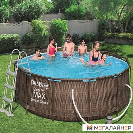 Каркасный бассейн Bestway Steel Pro Max 56709 (366x100)