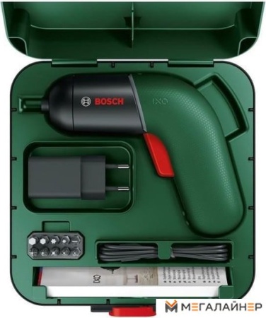 Электроотвертка Bosch IXO VI 06039C7120 (с АКБ, кейс) купить в Минске с доставкой