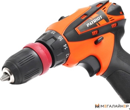 Дрель-шуруповерт Patriot BR 115Li 180201115 (с 2-мя АКБ, кейс) купить в Минске с доставкой