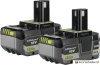 Набор аккумуляторов Ryobi RB1850X2 5133005305 (2x18В/5 Ah) купить в Минске с доставкой