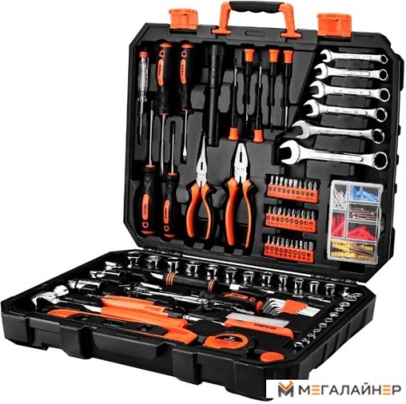 Универсальный набор инструментов Deko DKMT208 (208 предметов) купить в Минске с доставкой