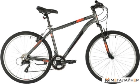 Велосипед Foxx Atlantic 26 р.16 2021 (серый)