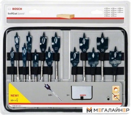 Набор оснастки Bosch 2608587010 (13 предметов) купить в Минске с доставкой