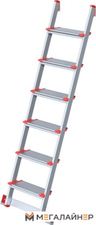 Лестница Новая высота NV 517 алюминиевая 6 ступеней купить в Минске с доставкой