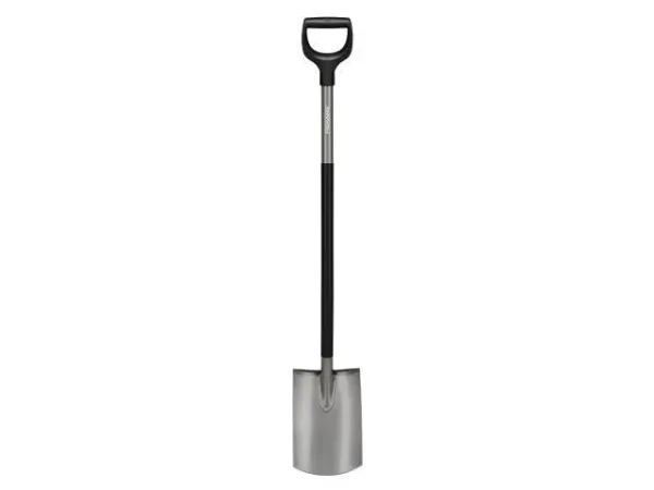 Лопата штыковая с закругл.лезвием Ergonomic FISKARS 1066710 купить в Минске с доставкой