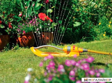 Hozelock Прямоугольный спринклерный ороситель Plus 2975 купить в Минске с доставкой