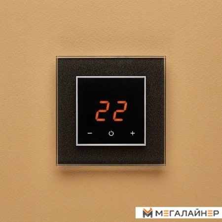 Терморегулятор DeLUMO Orto (0337 сияющий черный)