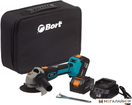 Угловая шлифмашина Bort BWS-18Li-125 купить в Минске с доставкой