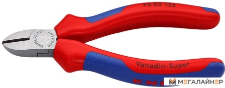 Кусачки боковые (бокорезы) Knipex 70 02 125 купить в Минске с доставкой