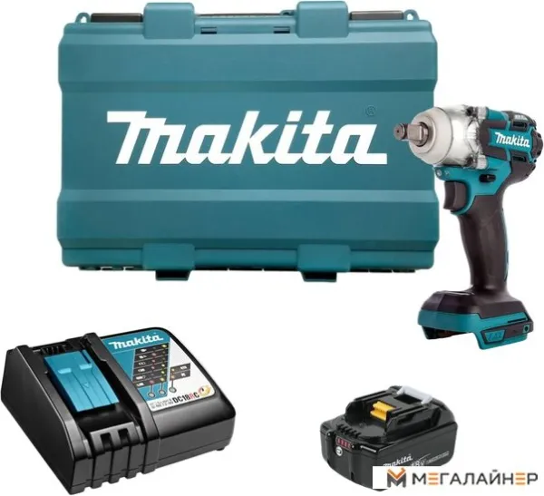 Шуруповерт Makita DTW285RTK (с 1-им АКБ, кейс) купить в Минске с доставкой