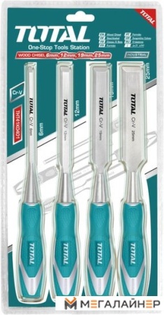 Набор стамесок Total THT41K0401 (4 предмета) купить в Минске с доставкой