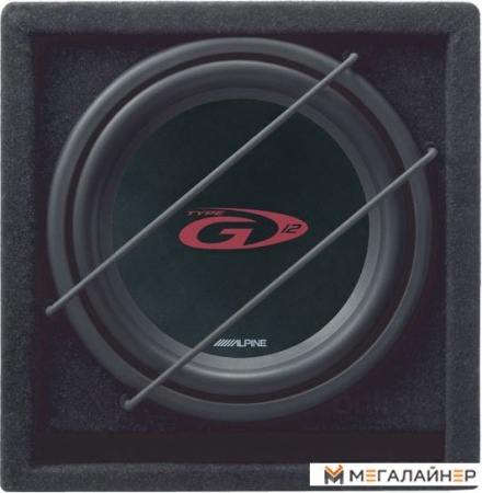 Корпусной пассивный сабвуфер Alpine SBG-1244BR