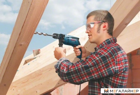 Ударная дрель Bosch GSB 1600 RE Professional (0601218121) купить в Минске с доставкой