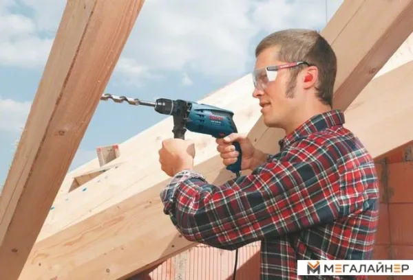 Ударная дрель Bosch GSB 1600 RE Professional (0601218121) купить в Минске с доставкой