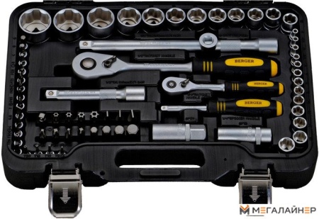 Универсальный набор инструментов Berger «ЭШБОРН» BG082-1214 (82 предмета) купить в Минске с доставкой