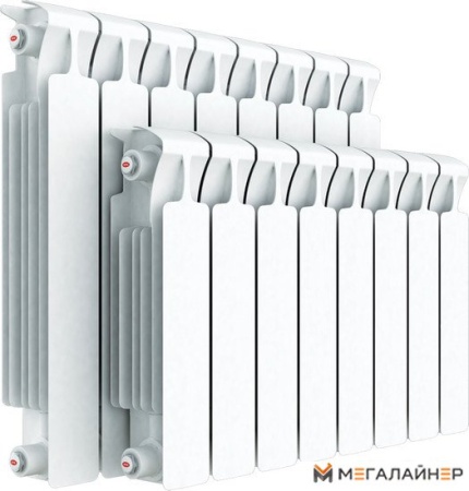 Биметаллический радиатор Rifar Monolit 500 (8 секций)