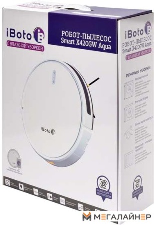 Робот-пылесос iBoto Smart X420GW Aqua (белый) купить в Минске с доставкой