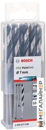 Набор оснастки Bosch 2608577238 (10 предметов) купить в Минске с доставкой