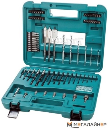 Набор оснастки для электроинструмента Makita D-47226 (77 предметов) купить в Минске с доставкой