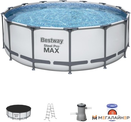 Каркасный бассейн Bestway Steel Pro Max 5612X (427x122)