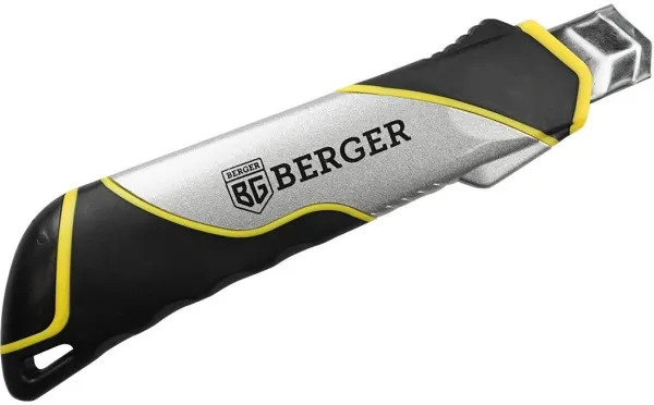Нож строительный Berger Металлический с сегментированным лезвием 18мм BG1351 купить в Минске с доставкой