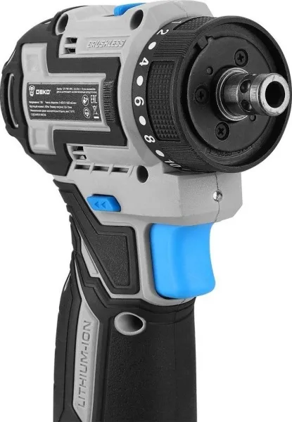 Дрель-шуруповерт Deko Loner 12V PRO 085-1122 (с 2-мя АКБ, кейс) купить в Минске с доставкой