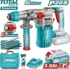 Перфоратор Total TRHLI202885 (с 1-им АКБ, кейс)