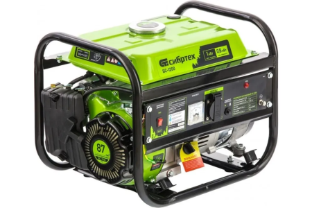 Купить Бензиновый генератор СибрТех БС-1200 в Минске с доставкой по РБ