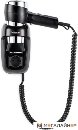 Сушилка для волос Valera Action Protect 1600 Socket (черный) купить в Минске с доставкой