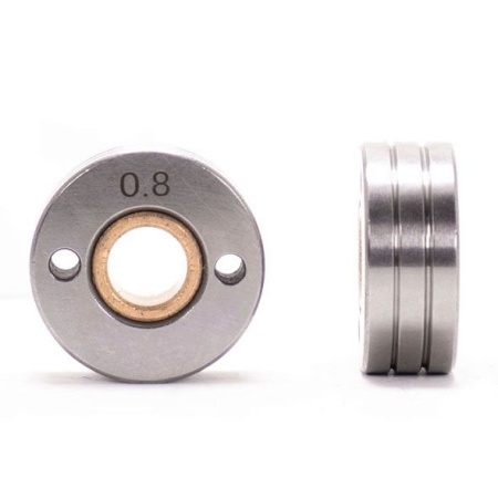 Подающий ролик для стальной проволоки Aurora 0.8-1.0 мм SKY 500 2X4