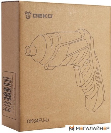 Электроотвертка Deko DKS4FU-Li 063-4150 (с 1-им АКБ) купить в Минске с доставкой