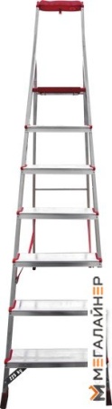 Лестница-стремянка Новая высота NV 3115 3115107 с органайзером (7 ступеней) купить в Минске с доставкой