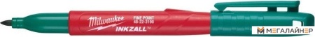 Набор маркеров строительных Milwaukee Inkzall 4932492127 (1 шт, зеленый) купить в Минске с доставкой