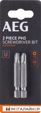 Набор бит AEG Powertools 4932479526 (2 шт) купить в Минске с доставкой