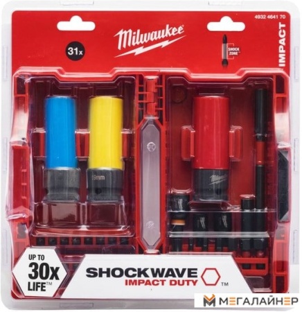 Набор бит Milwaukee 4932464170 (31 предмет) купить в Минске с доставкой