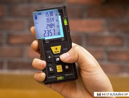 Купить Лазерный дальномер Deli DL4168 в Минске с доставкой