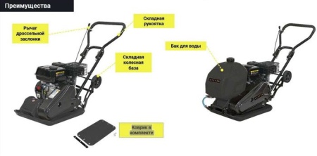 Виброплита Zitrek z3k62w 091-0202-2 купить в Минске с доставкой