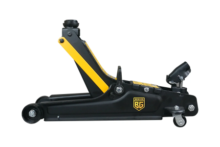 Домкрат подкатной гидравлический с низким подхватом и сумка для хранения  2,7 т.,  85-380 мм, BERGER BG1279