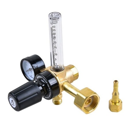 Регулятор расхода газа АВРОРА У-30/АР-40-Р 2 ступени Латунь