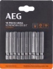 Набор бит AEG Powertools 4932479528 (10 шт)