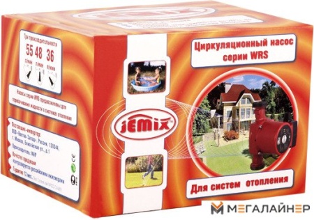 Циркуляционный насос Jemix WRS-25/6-180 купить в Минске с доставкой